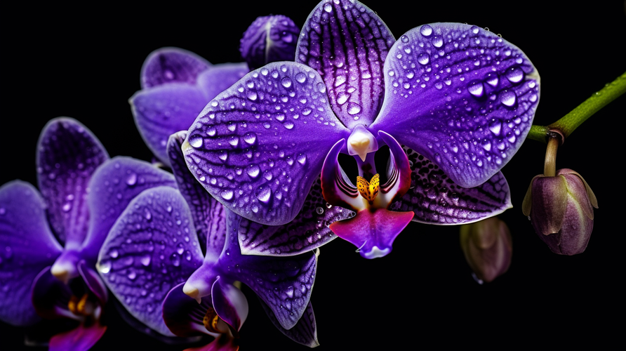 Den lilla orkidé: betydning